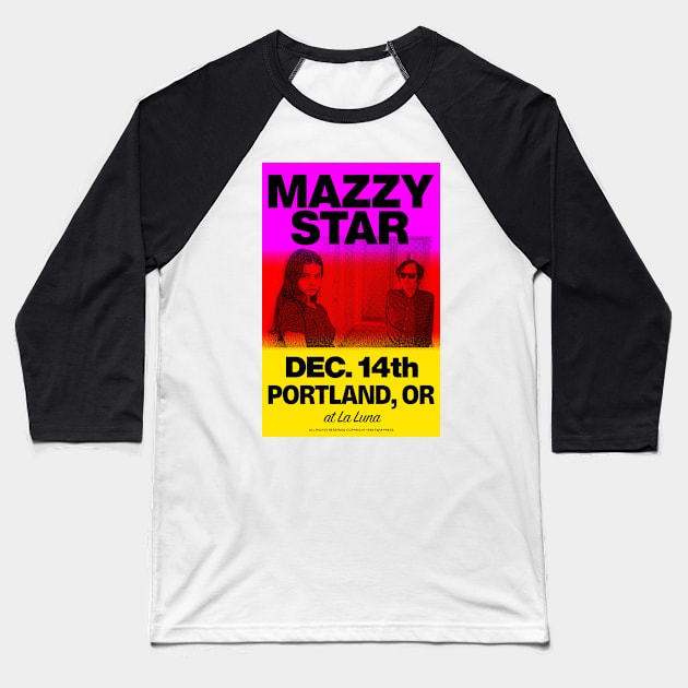 Mazzy Star Baseball T-Shirt by SkipBroTees